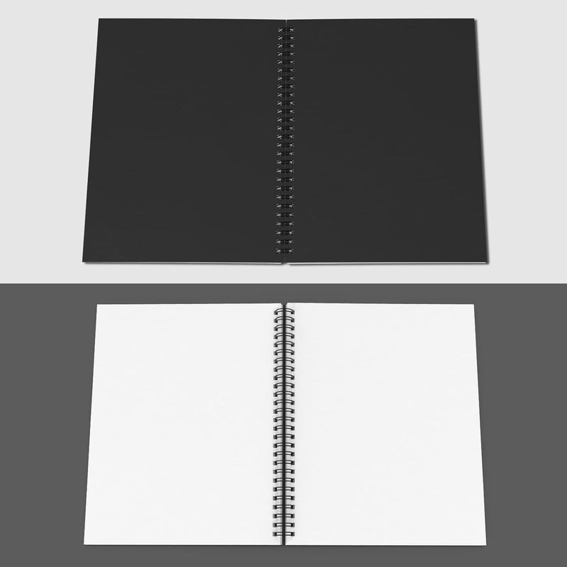 TOTiyea 50 Pack Double Loop Wire Binding Spines,1 Inch Diameter,2:1 Pitch,21-Loop, Black, 220 Sheets Capacity, Letter Size - Image 4